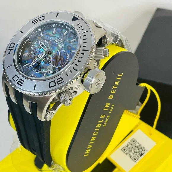 *SOLD* New Invicta Subaqua Men’s Watch with Abalone Dial 52mm - Picture 3 of 11